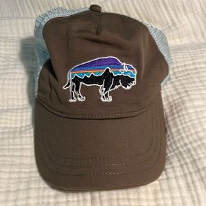 Patagonia bison SnapBack trucker hat